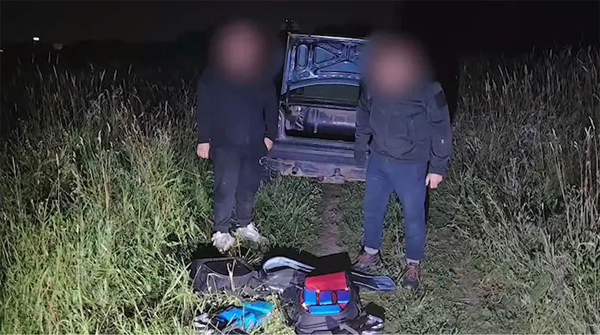 В приграничье с Польшей задержаны двое нарушителей с беспилотником