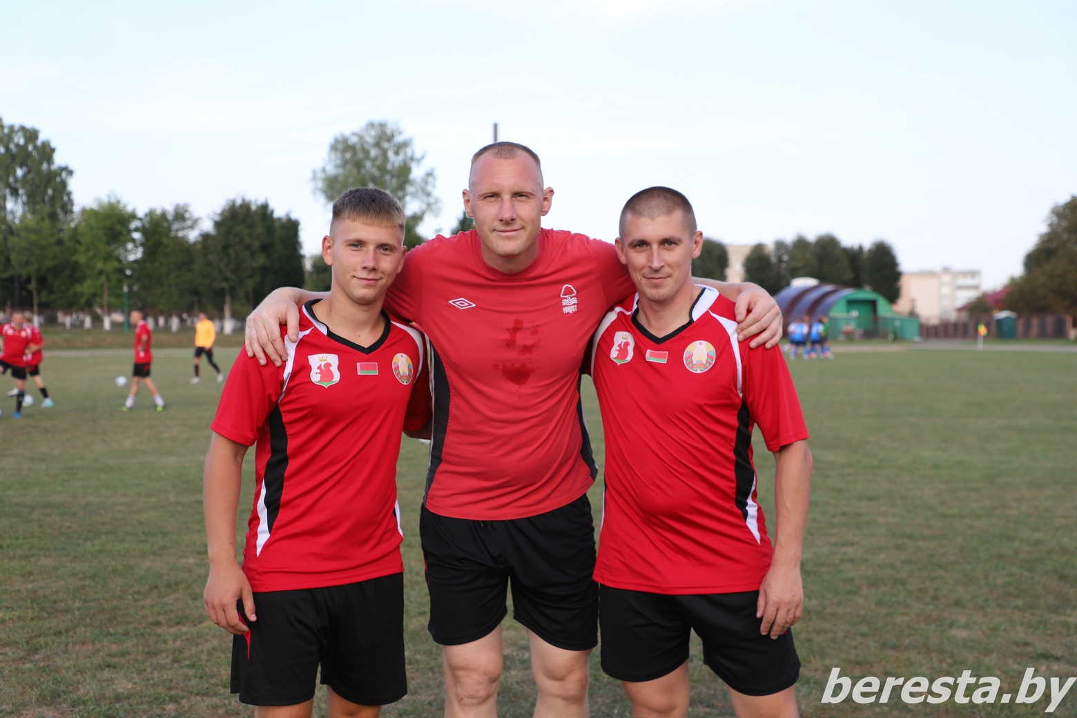 В Большой Берестовице завершился футбольный матч, где ФК "Берестовица" уступила ФК "ФСК Щучин"