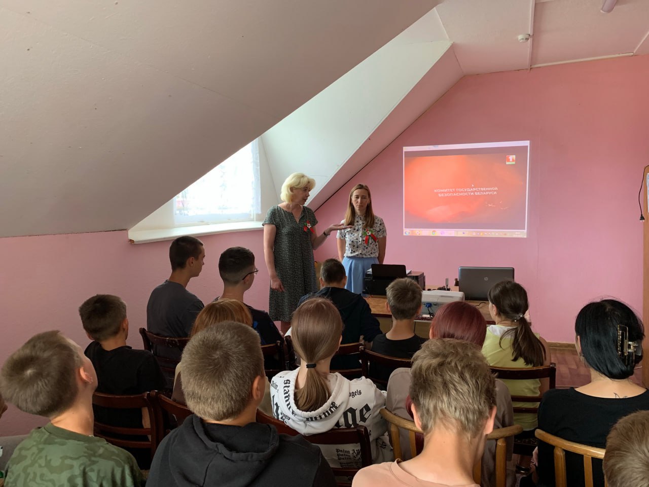 Урок памяти, мира и созидания «Помнить, чтобы жить» прошел в детском оздоровительном лагере «Берестовицкий»