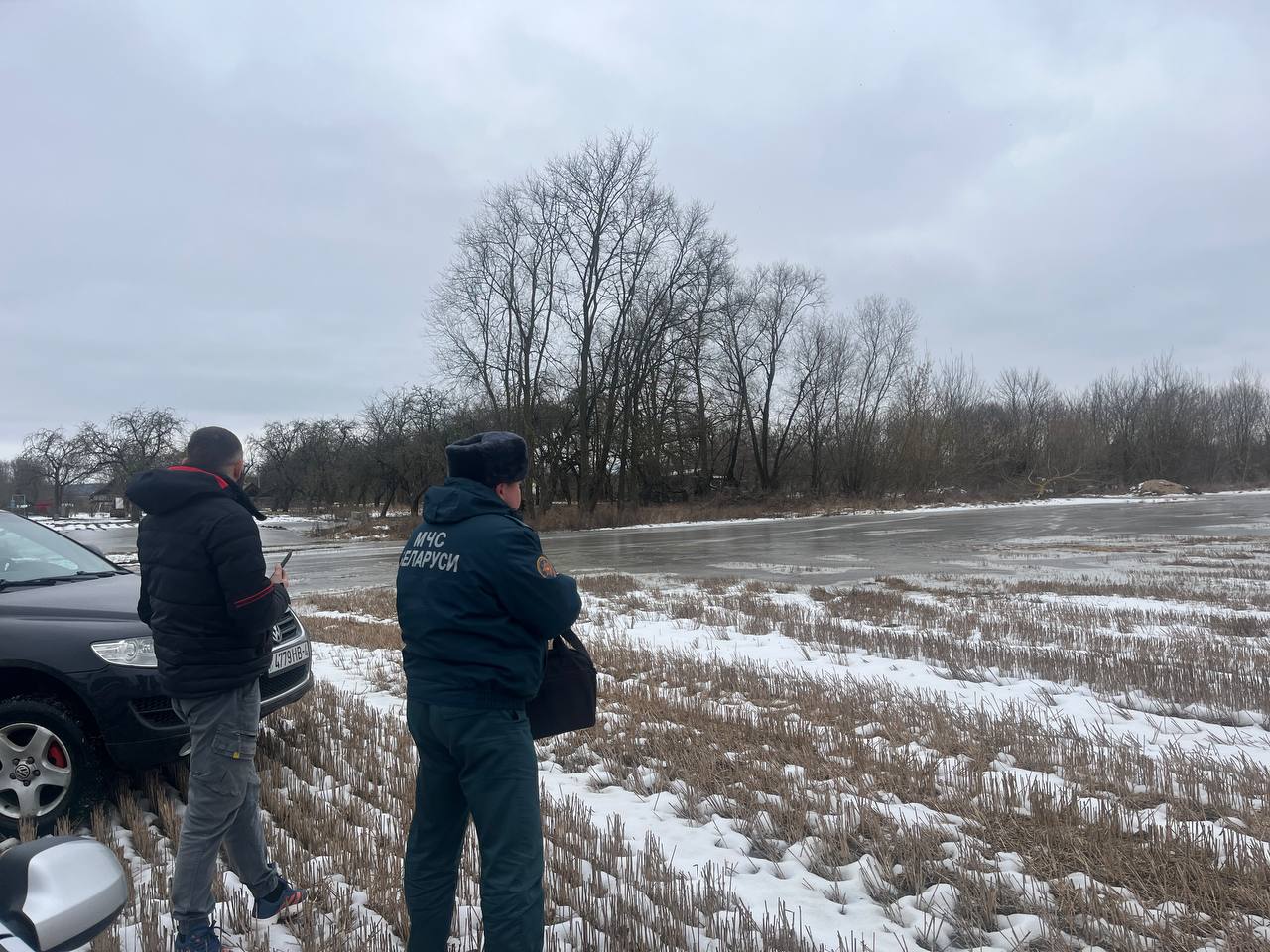 Большая вода. Спасатели Берестовицкого РОЧС проводят профилактические рейды