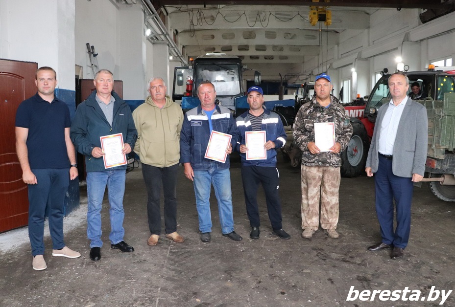 На Берестовитчине наградили лидеров кормозаготовительной кампании