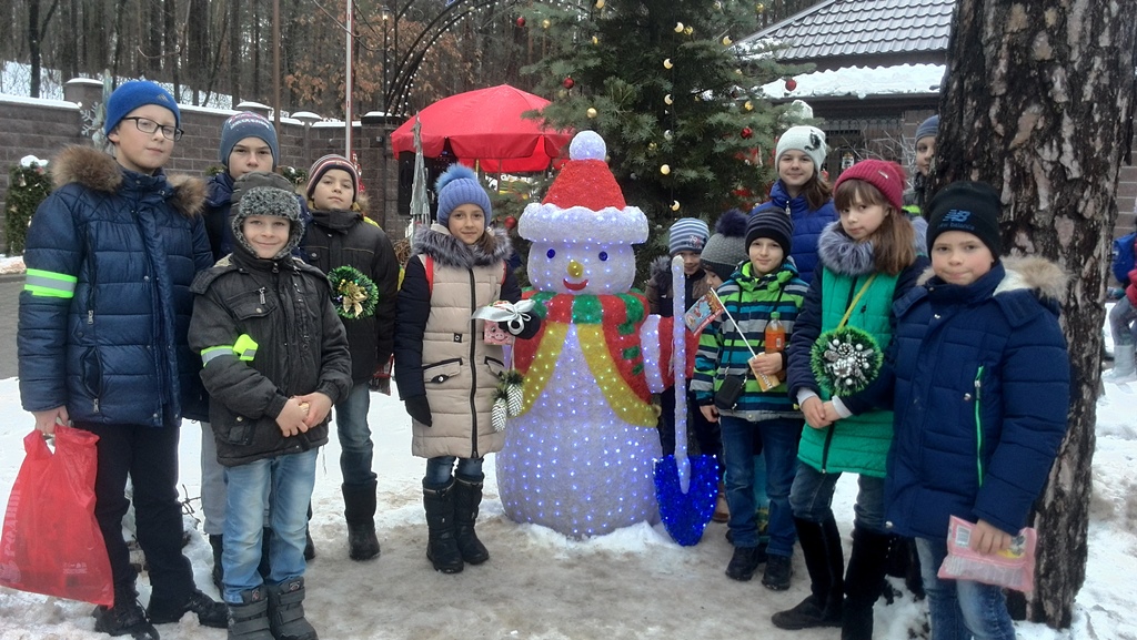 На зимних каникулах малоберестовицкие школьники побывали в «Привале»