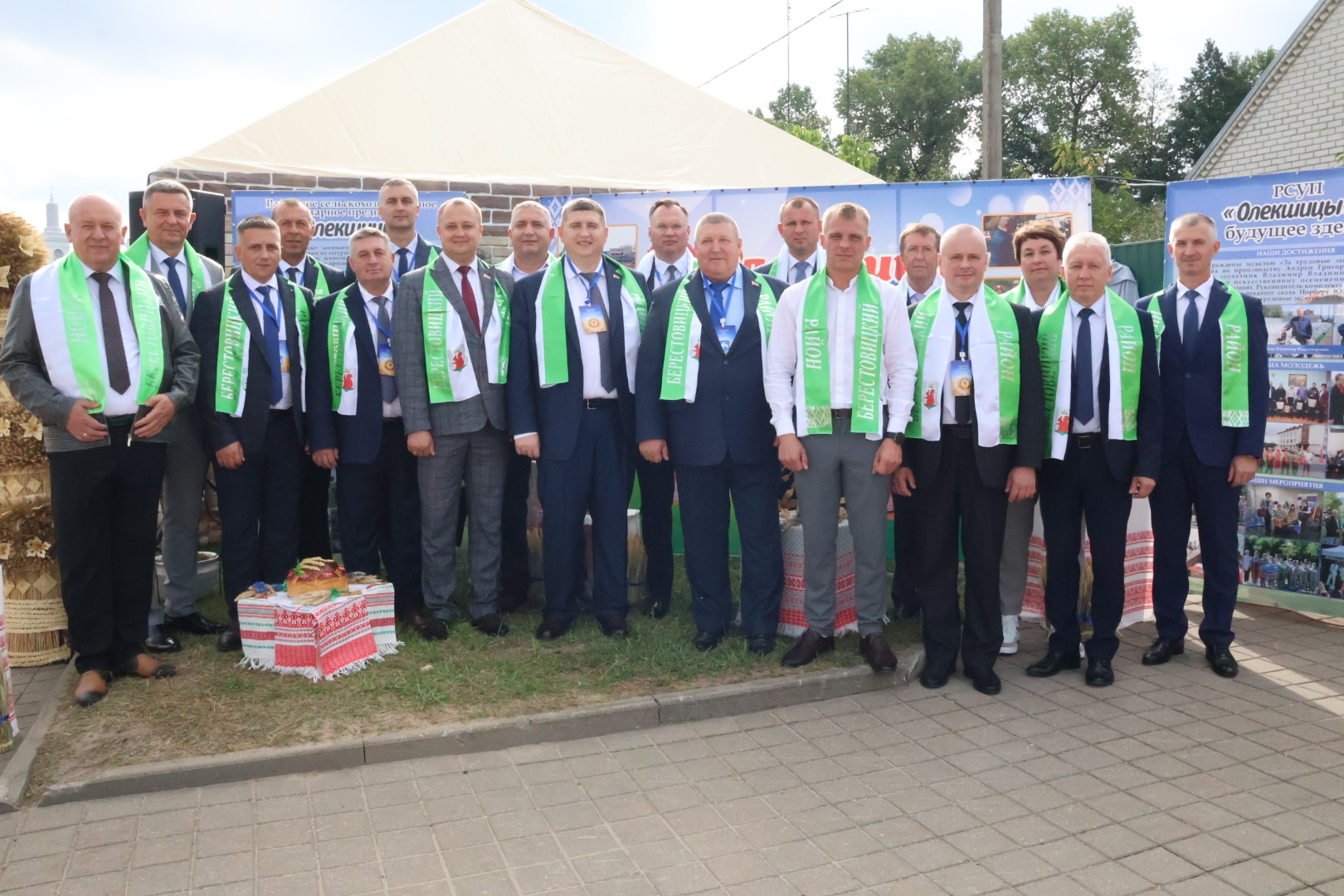 Берестовицкая делегация принимает участие в областном фестивале-ярмарке тружеников села «Дажынкi-2025»