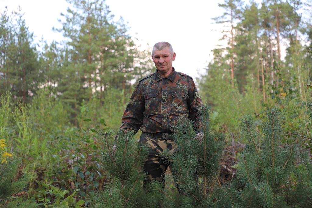 Берестовичанин Владимир Луковоз –хранитель лесных богатств