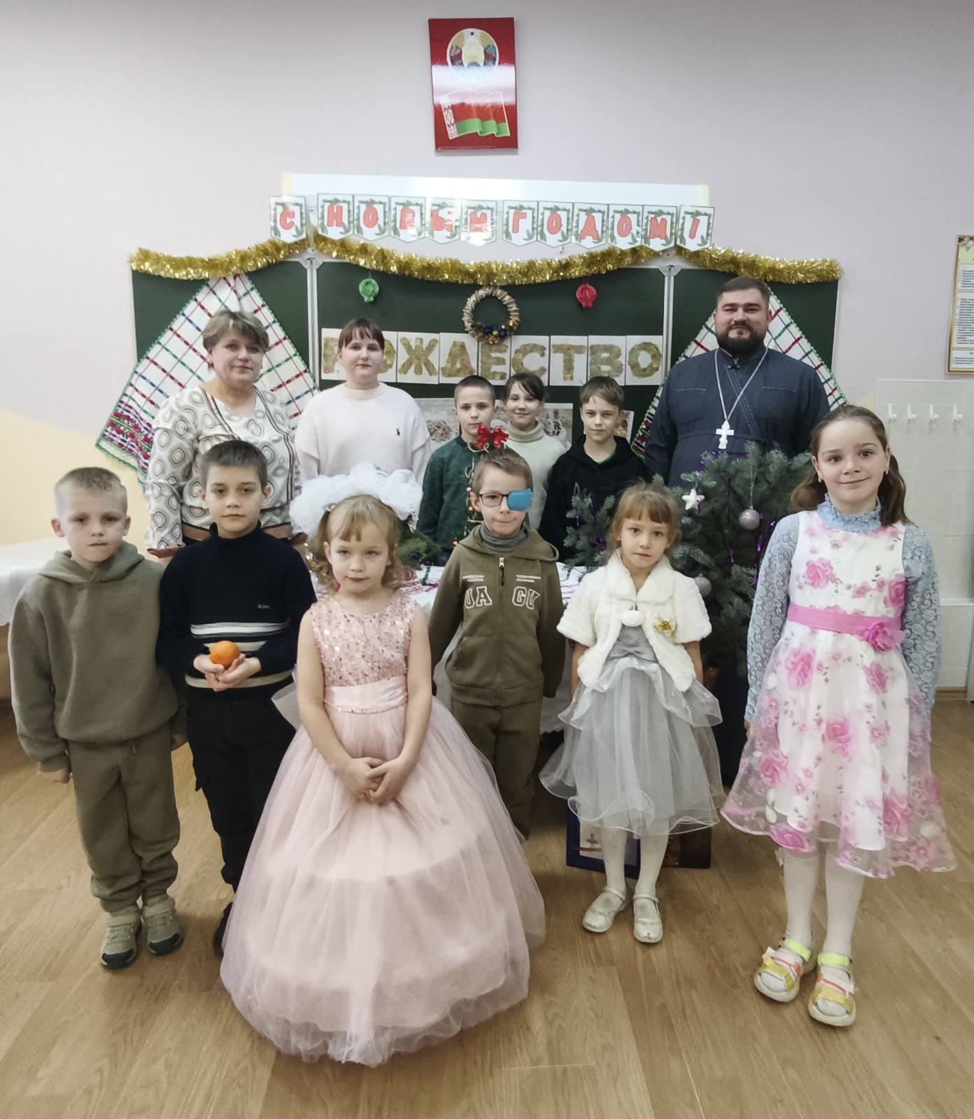 "Калядныя вячоркі" прошли в Конюховской средней школе