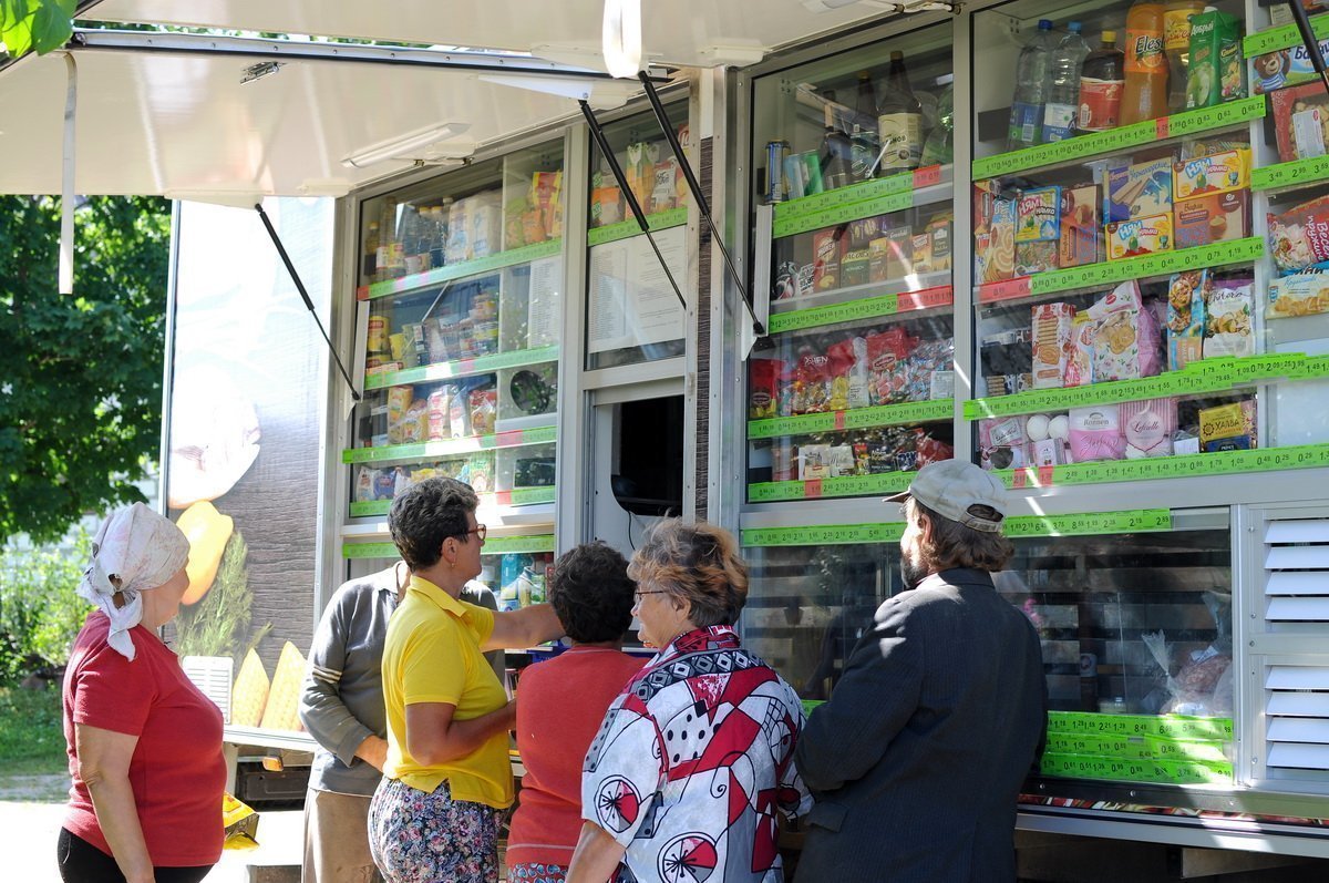 Повышение качества обслуживания сельского населения и обновление автопарка передвижных магазинов