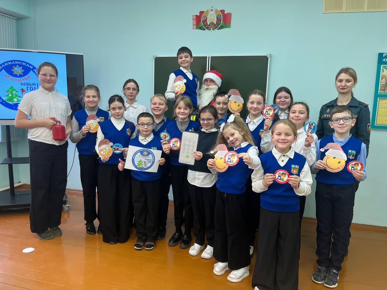 На Берестовитчине продолжается республиканская акция «Безопасный Новый год!»