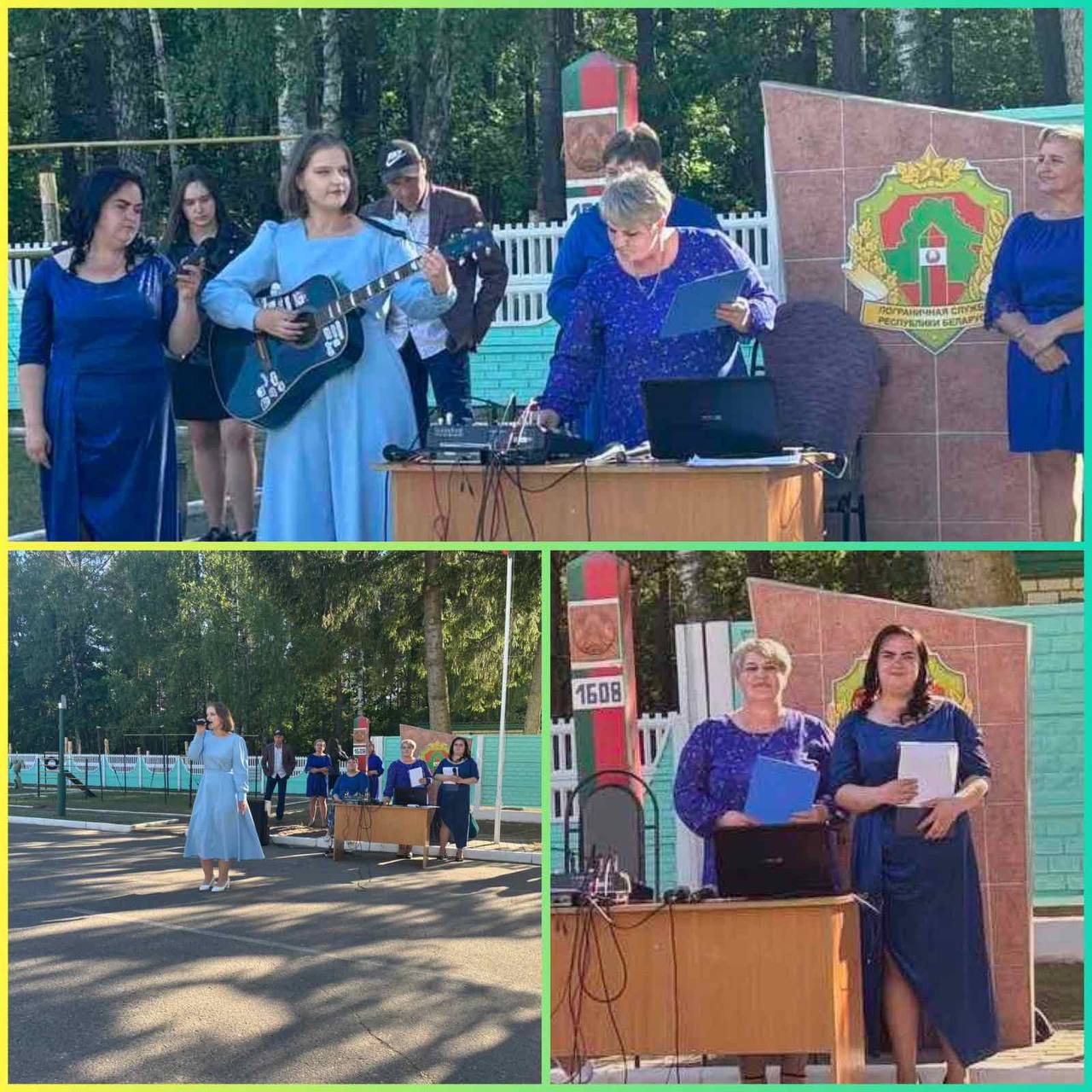 Ко Дню пограничника на пограничной заставе "Семеновка" прошла концертная программа