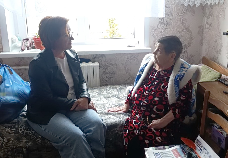 В КСУП «Воронецкий» прошли встречи с ветеранами труда, чьи детские годы опалила война