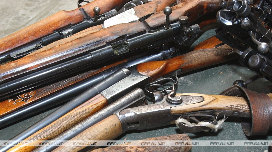 Запрещено хранить незарегистрированное оружие