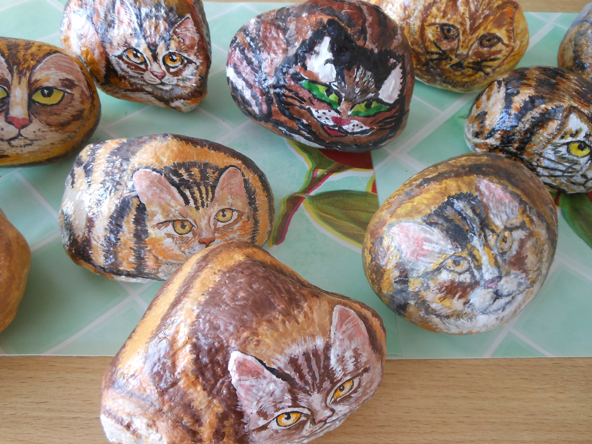 Майстар-клас па роспісу камянёў прайшоў на базе Малабераставіцкай СШ