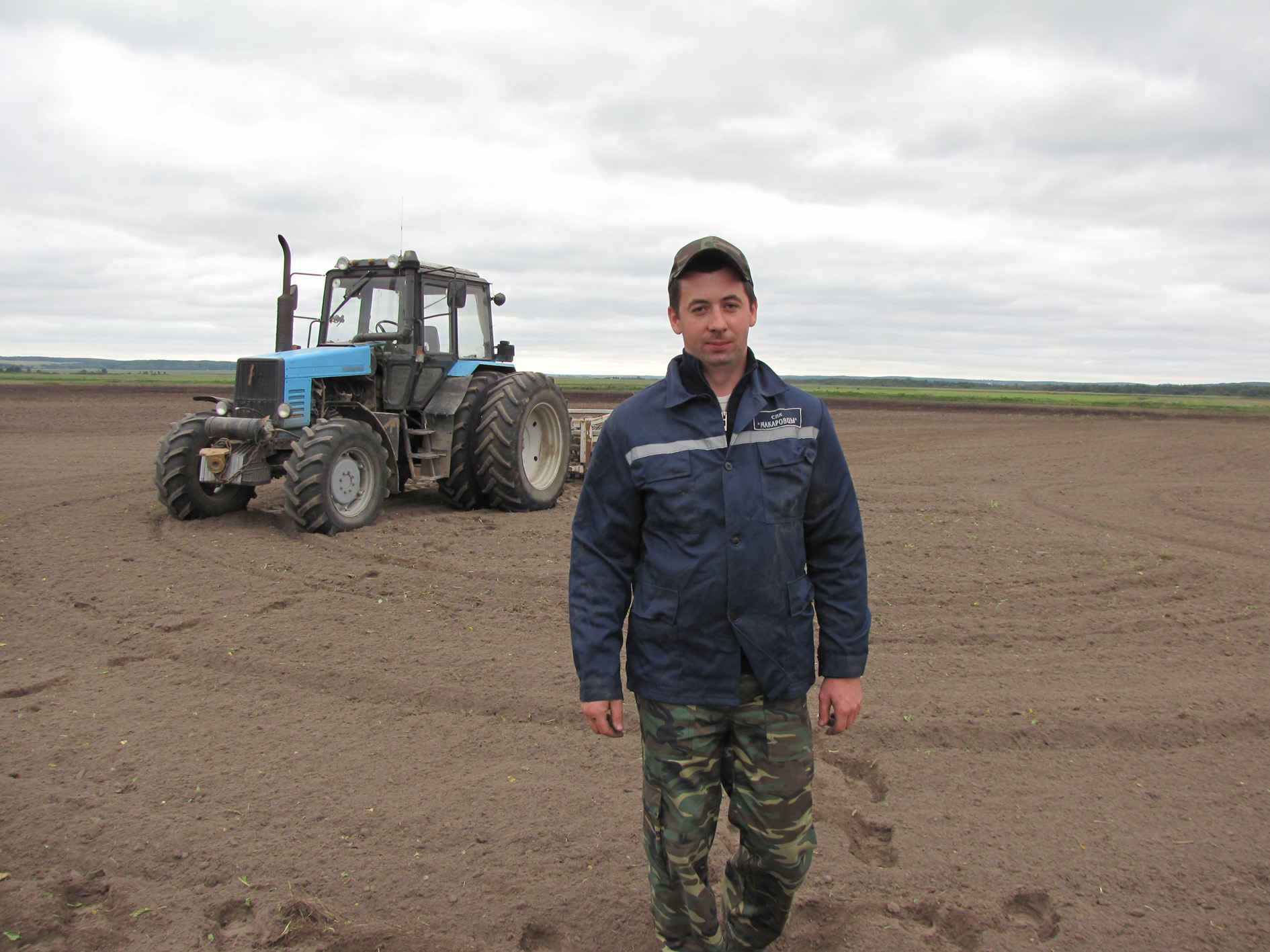 Іван Носка з  СВК “Макараўцы”– механізатар адказны і працавіты