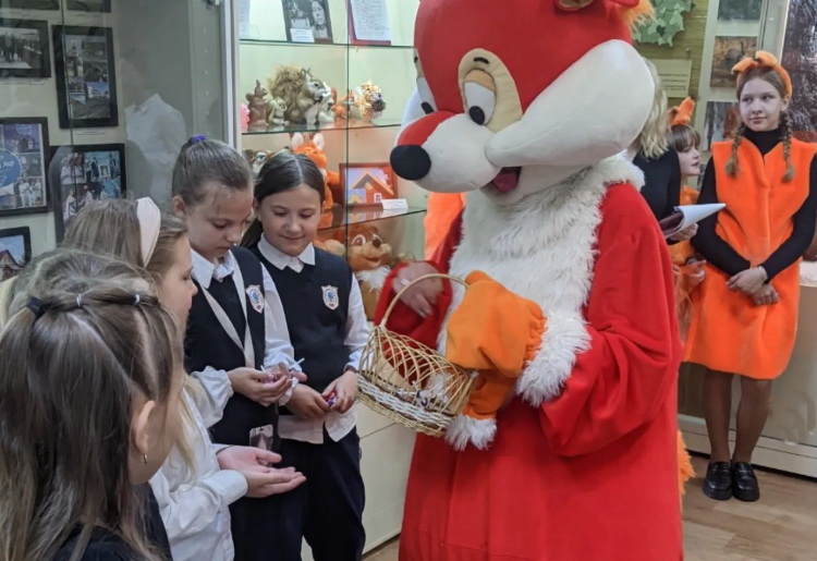 Фотофакт. "Ночь музеев" в музее Белки