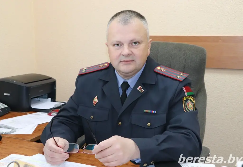 Прямую линию проведет заместитель начальника Берестовицкого РОВД Олег Цумарев