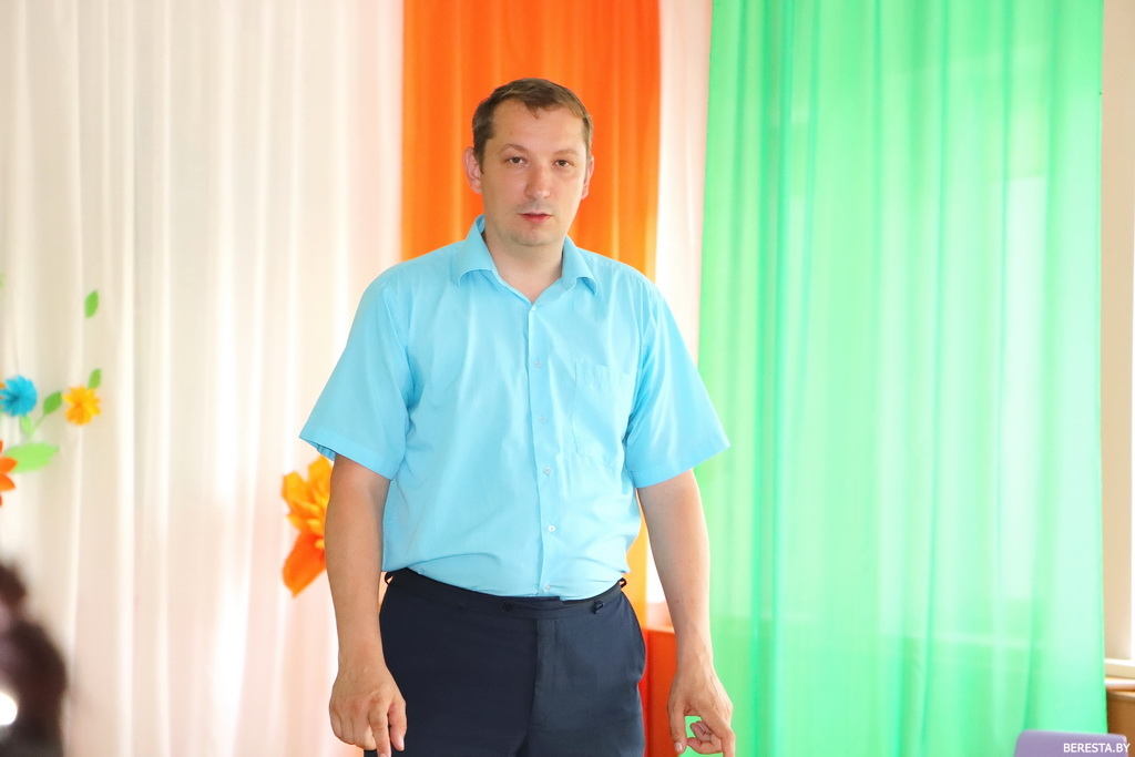 Заместитель председателя райисполкома Андрей Щука встретился с коллективом Берестовицкого яслей-сада