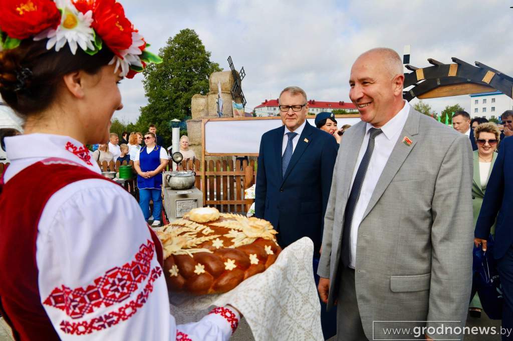 Подворья районов области встречают гостей на празднике «Дажынкi-2025»