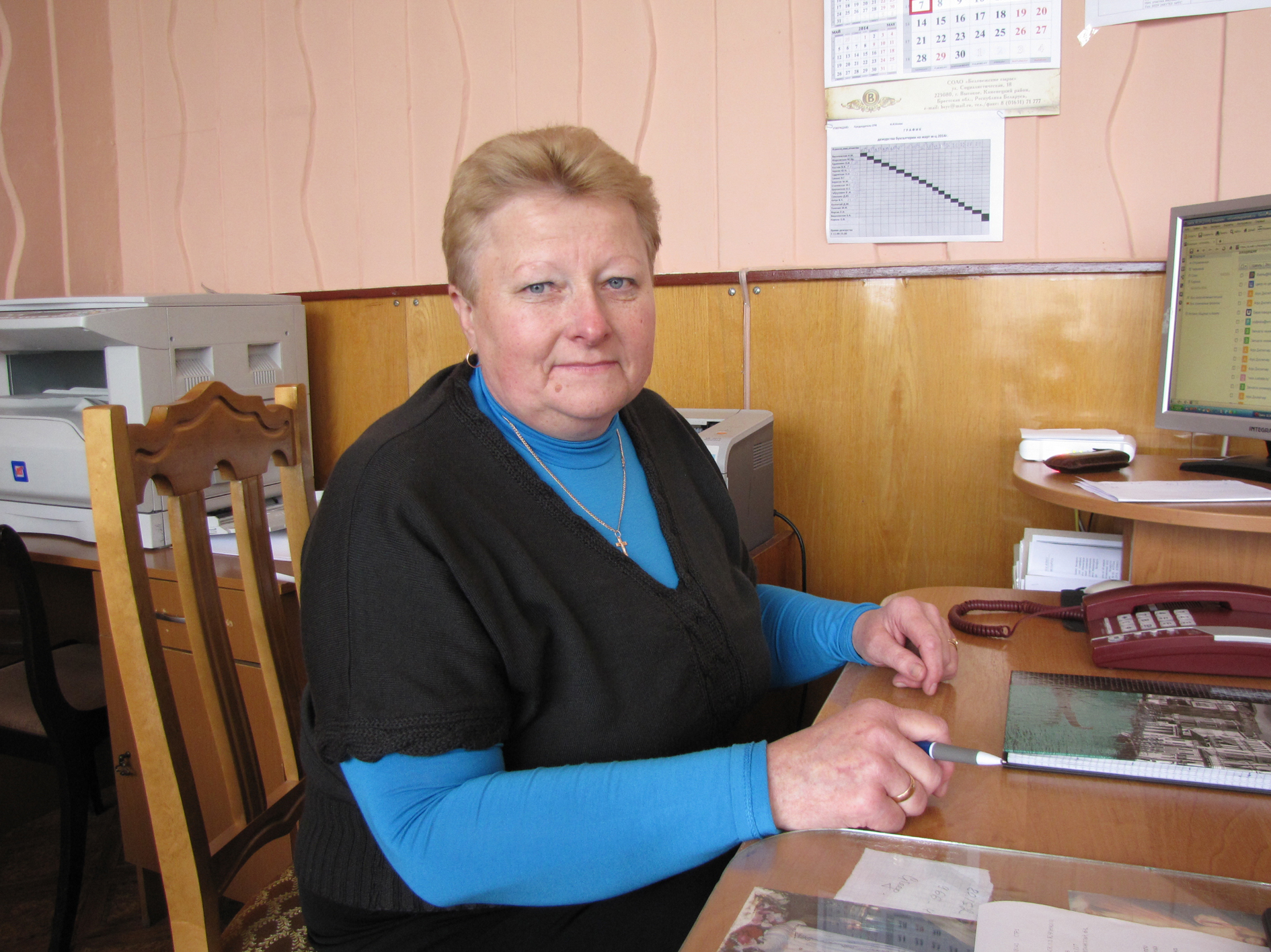 У  дыспетчара СВК імя Варанецкага Соф’і Красоўскай  лёс  сапраўды цікавы