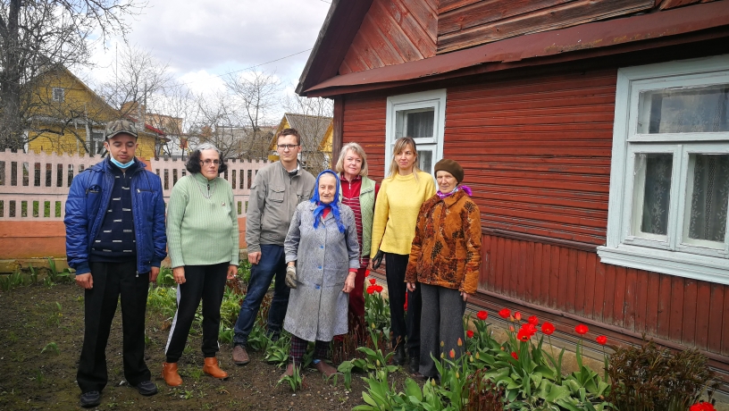 Волонтеры ТЦСОН Берестовицкого района приняли участие в акции "Вестники весны"