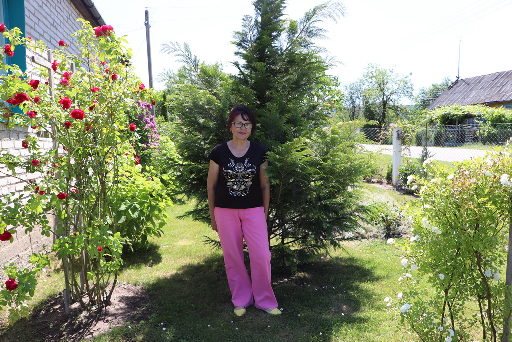 <strong>Жительница агрогородка Пограничный Людмила Жук создала сад мечты своими руками</strong>