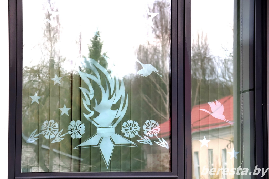 Берестовитчина присоединилась к областной акции «Окна Победы»