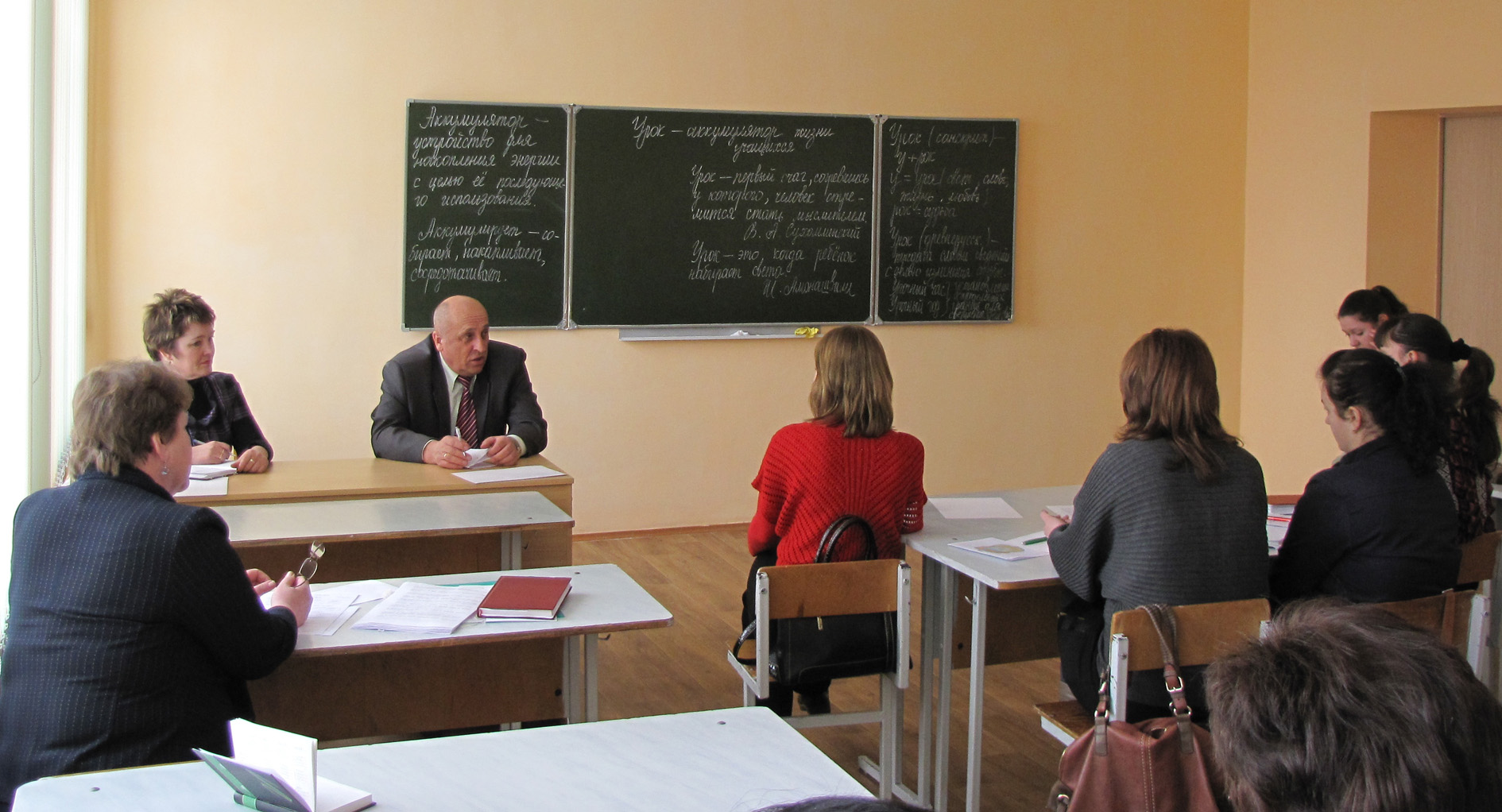 У Вялікабераставіцкай школе сустракаліся маладыя педагогі