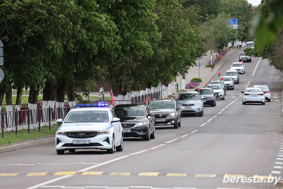 Автопробег «Дорогами памяти и славы» прошел на Берестовитчине