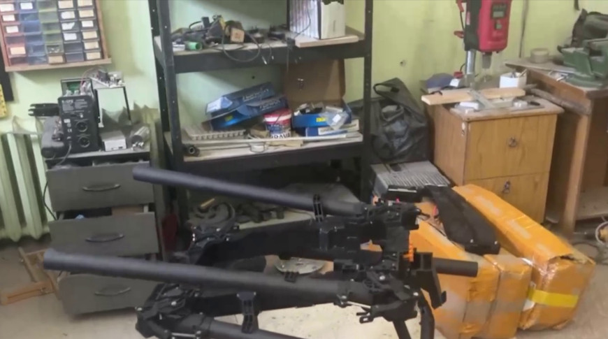 Нелегальное производство БЛА и склад метеозондов: гродненские пограничники пресекли незаконную деятельность