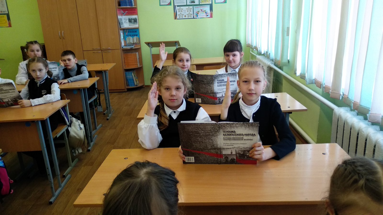 Единый урок, посвящённый годовщине трагедии в Хатыни, прошёл в Большеберестовицкой средней школе