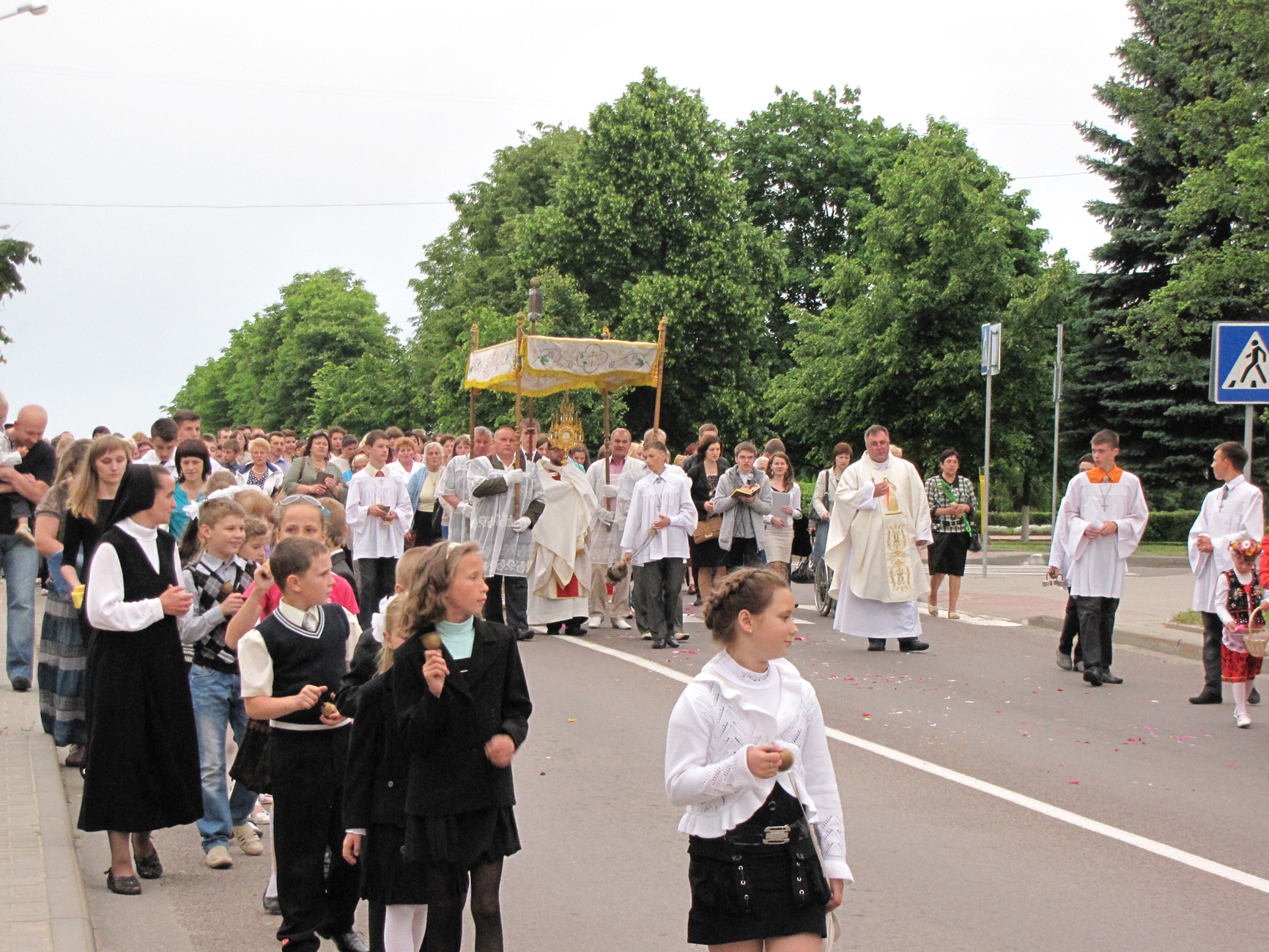 Урачыстасць Найсвяцейшага Цела і Крыві Хрыста ў Вялікай Бераставіцы