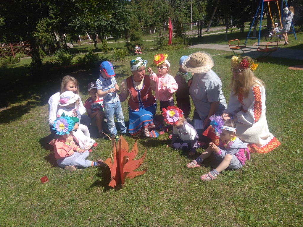 Купалле адсвяткавалі ў Алекшыцкім яслях-садзе