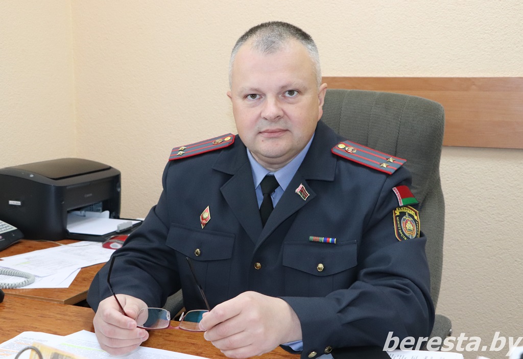 «Дело жизни».  На службе людям, закону и стране стоит берестовичанин Олег Цумарев