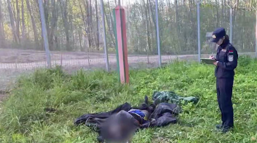 На латвийской границе обнаружен труп беженца