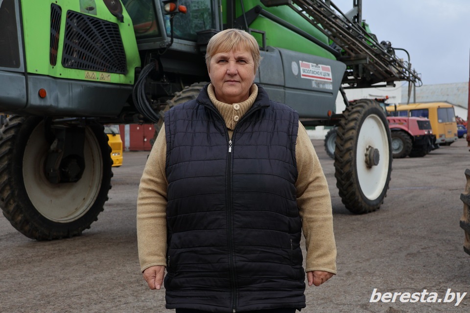 Людмила Бородич - начальник производственного участка "Тетеревка" КСУП "Пограничный-Агро"