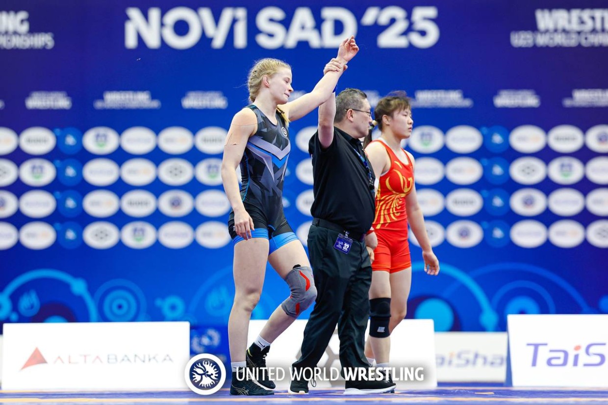 Белоруски - призеры чемпионата мира по вольной борьбе среди молодежи до 23 лет