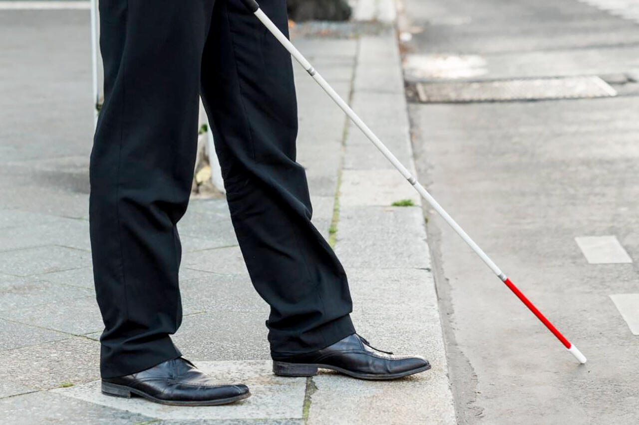 15 октября -Международный день Белой трости