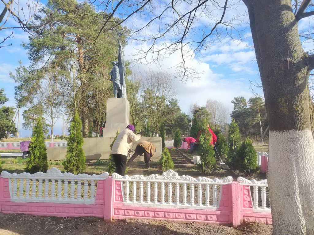 Жители агрогородка Пограничный объединились для благоустройства родного края