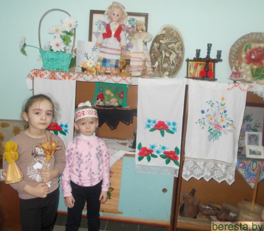Выхаванцы Алекшыцкага ясляў-сада пазнаёміліся з гісторыяй свайго краю