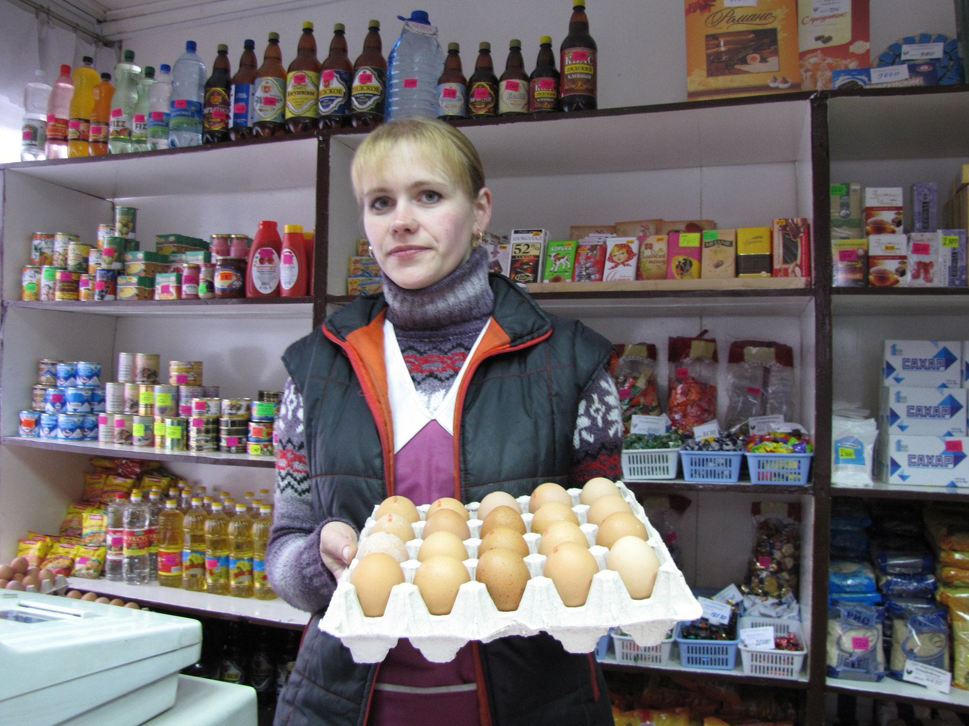 Магазином Берестовицкой птицефабрики покупатели довольны