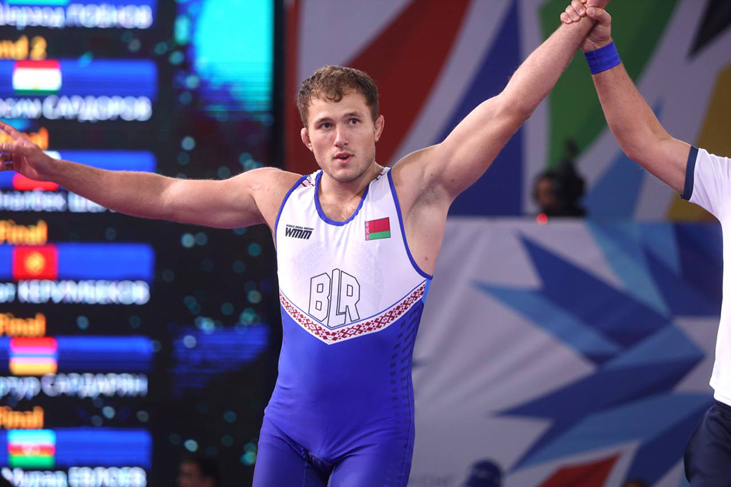 У берестовичанина Ярослава Иодковского – бронза II Игр стран СНГ в турнире по вольной борьбе