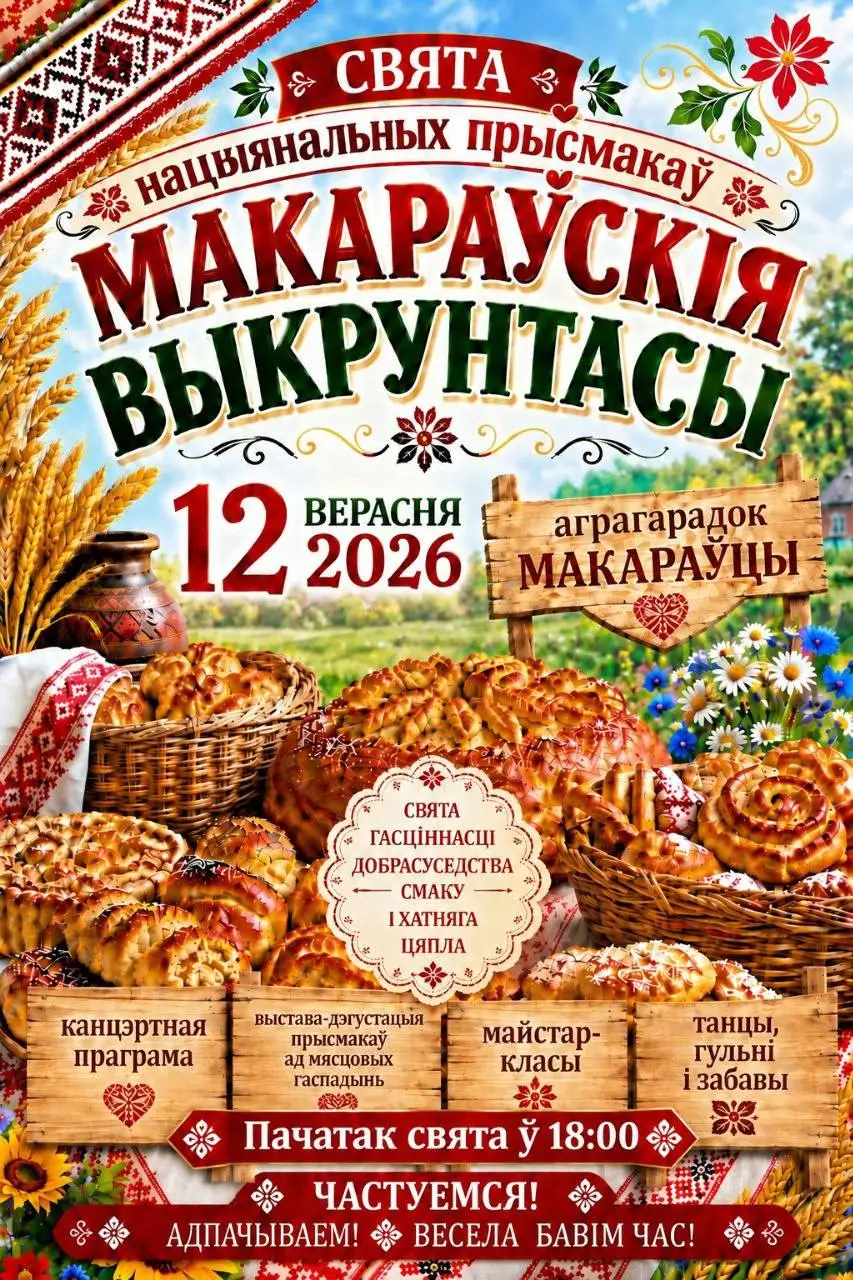 «Макараўскія выкрунтасы»: праздник национальных сладостей