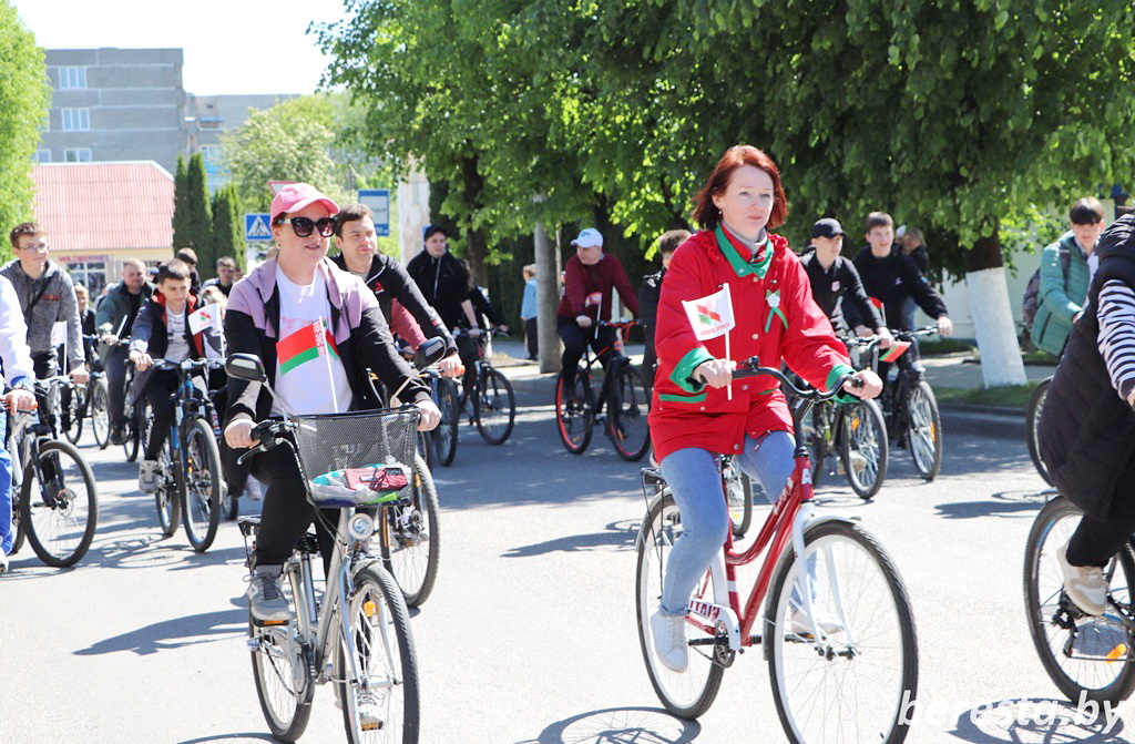 «Победный велопробег» прошел в Большой Берестовице