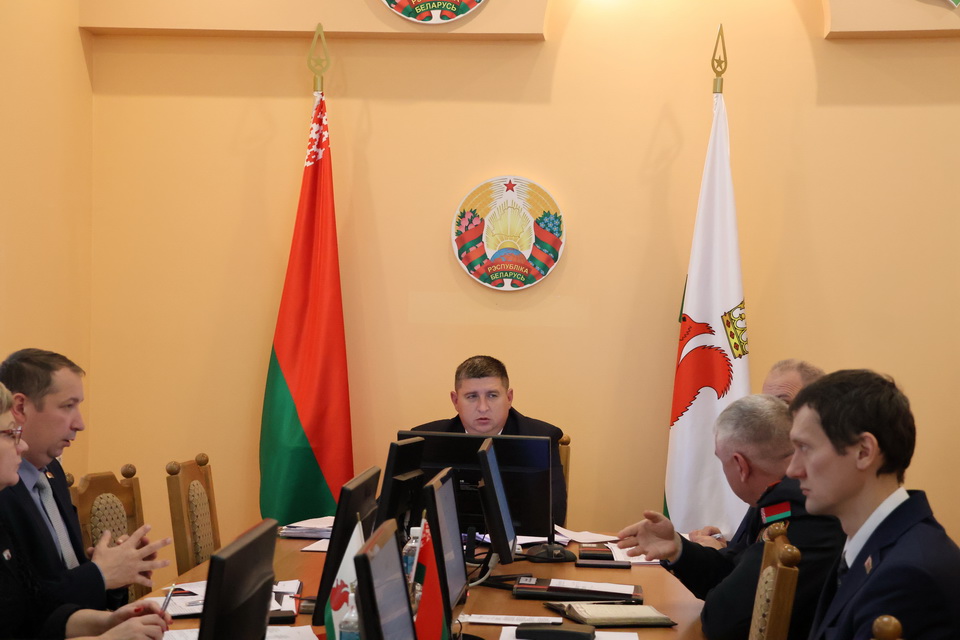 Состоялось очередное заседание Берестовицкого районного исполнительного комитета