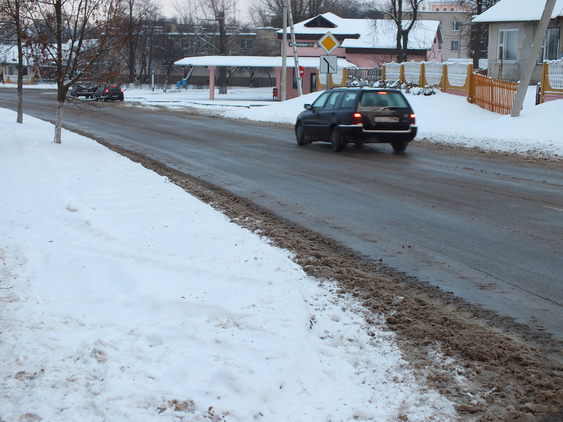 Будьте   осторожны на зимней дороге