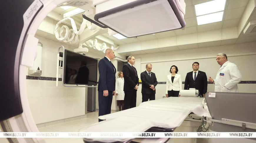 Владимир Караник на открытии ангиографического комплекса в Гродно: это поднимет кардиопомощь в регионе на новый уровень