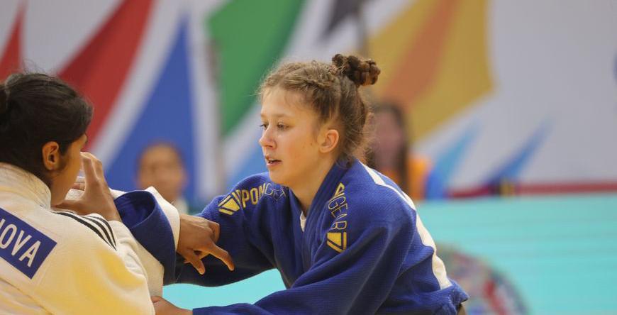 Белорусская дзюдоистка Софья Воропай завоевала бронзу II Игр стран СНГ