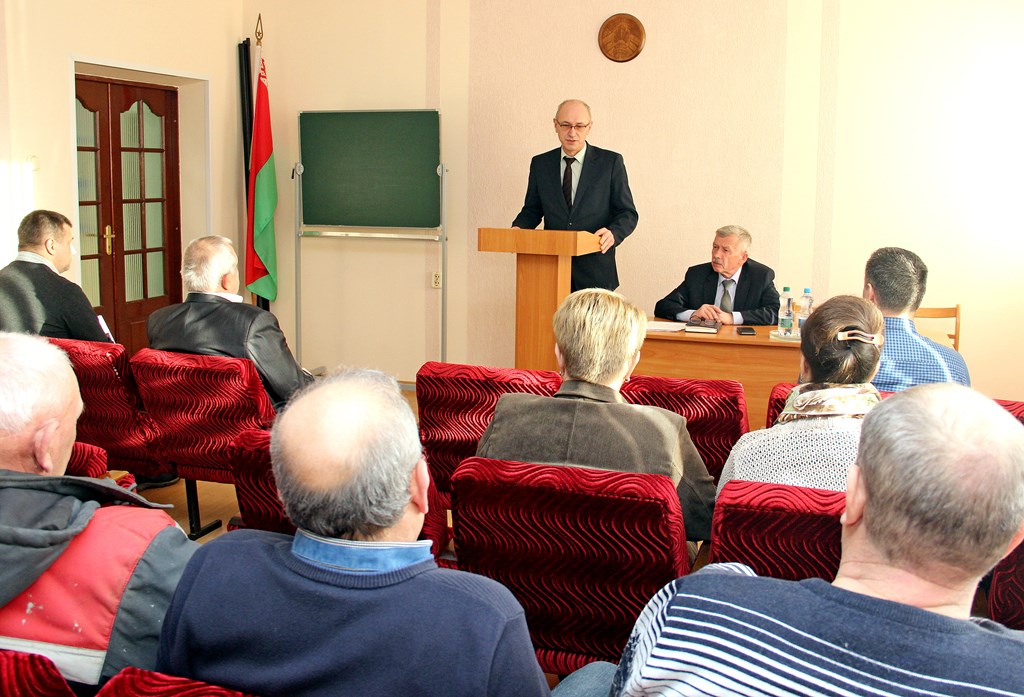 Председатель райисполкома Антон Кулисевич встретился с трудовым коллективом Берестовицкого РЭС