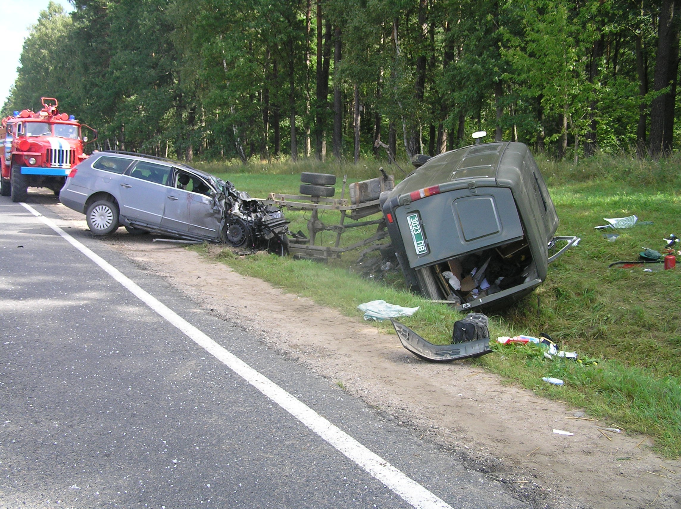 Нарушил правила обгона