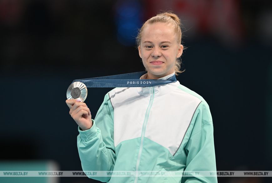 Олимпиада-2024: батутистка Бордиловская завоевала серебро Игр