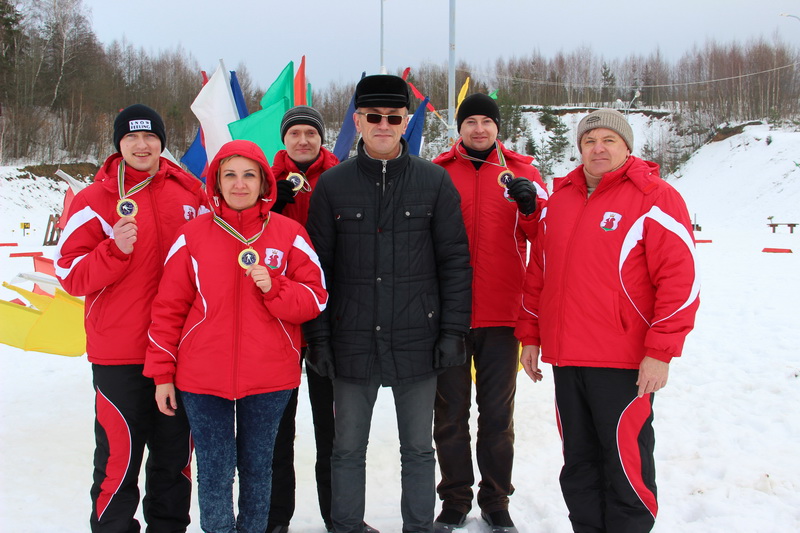 Команда Берестовицкого района приняла участие в «Гродненской лыжне-2017»