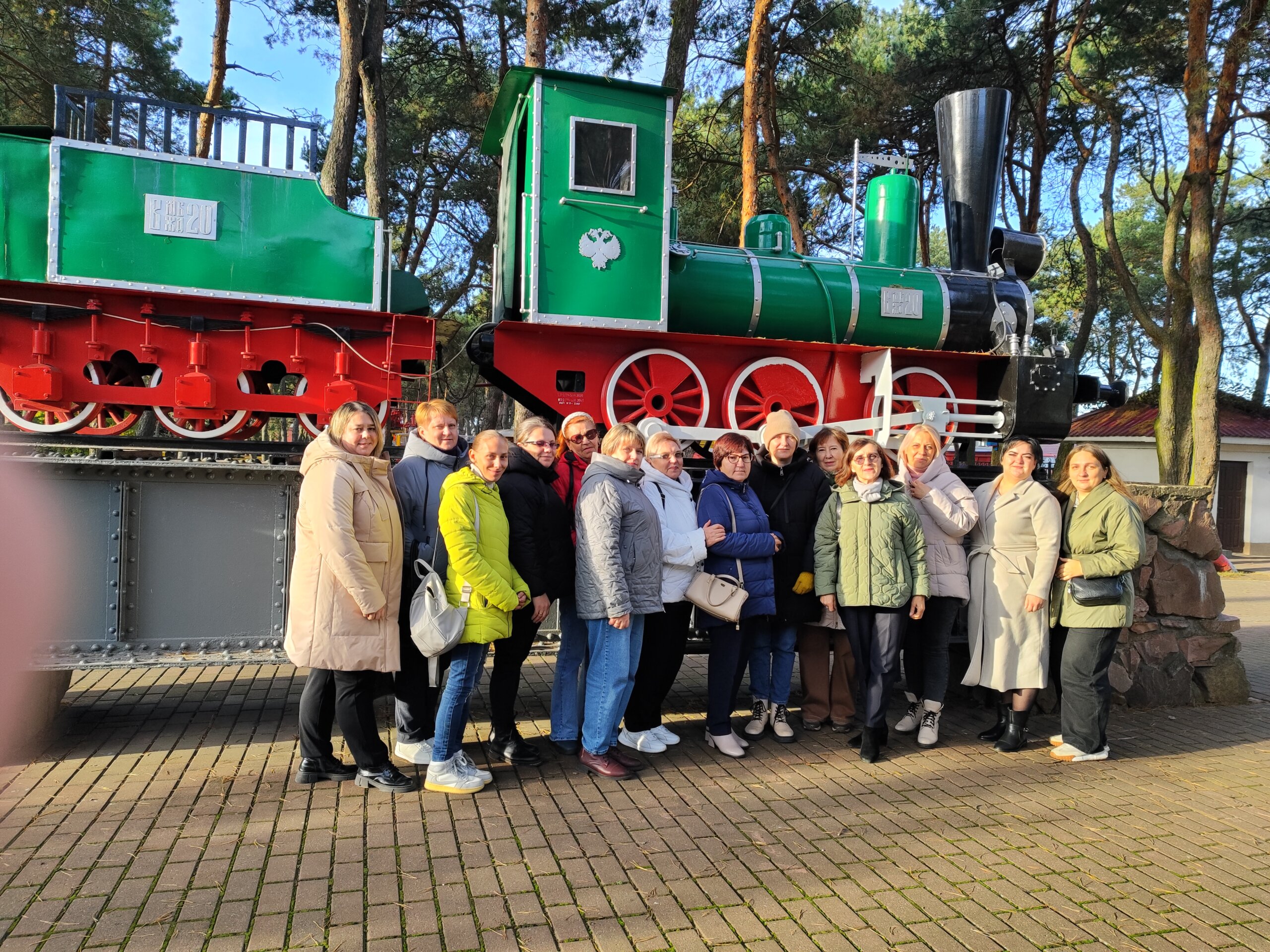 Музей железной дороги, зооландшафтный парк "Диприз". Осенние путешествия берестовичан набирают обороты